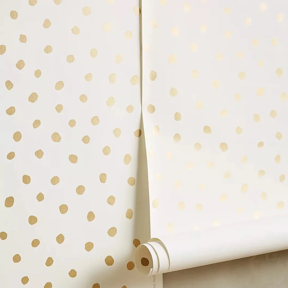 NWT Anthropologie Glowing Pebble Wallpaper Juju Papers